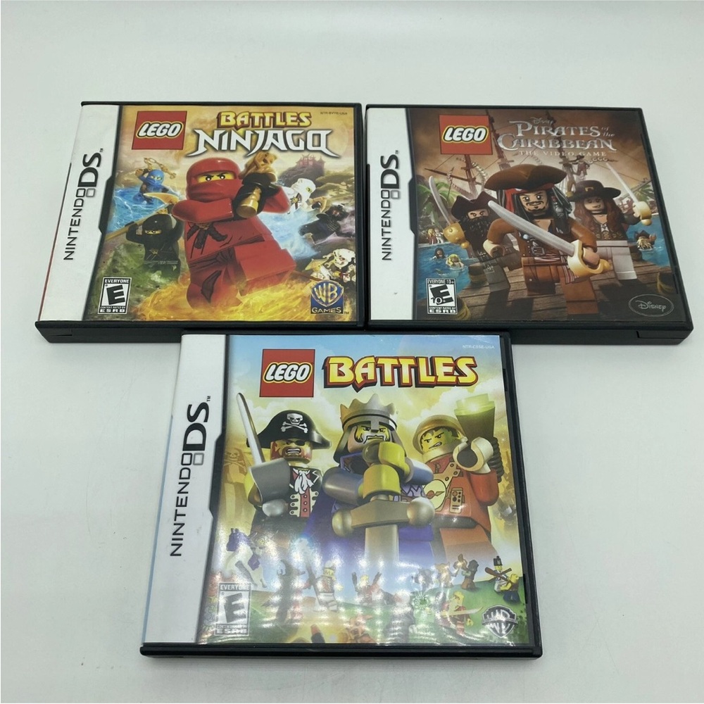 Mixed Lot of 3 Nintendo DS Lego Video Games Action/Adventure GUC - Picture 2 of 3
